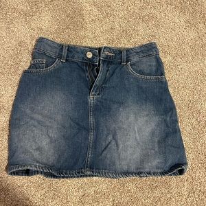 short denim skirt fits XS-S